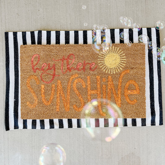 Hey There Sunshine Doormat