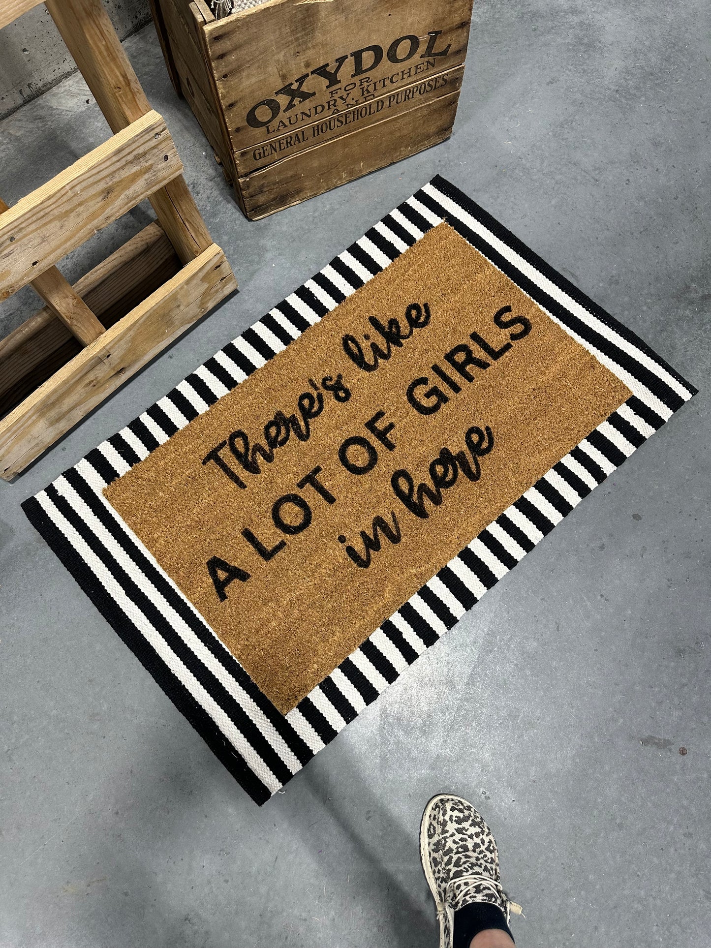 There's Like A Lot of Girls In Here Doormat