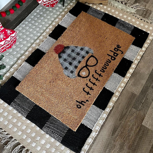 Oh Fudge (A Christmas Story, Ralphy) Doormat