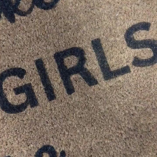 There's Like A Lot of Girls In Here Doormat | Funny Doormat | Funny Welcome Rug | Funny Gift | Porch Gift | Home Gift